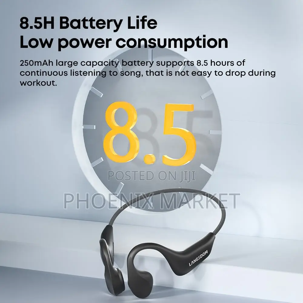 Langsdom IPX-8 Headset Bone Conductor