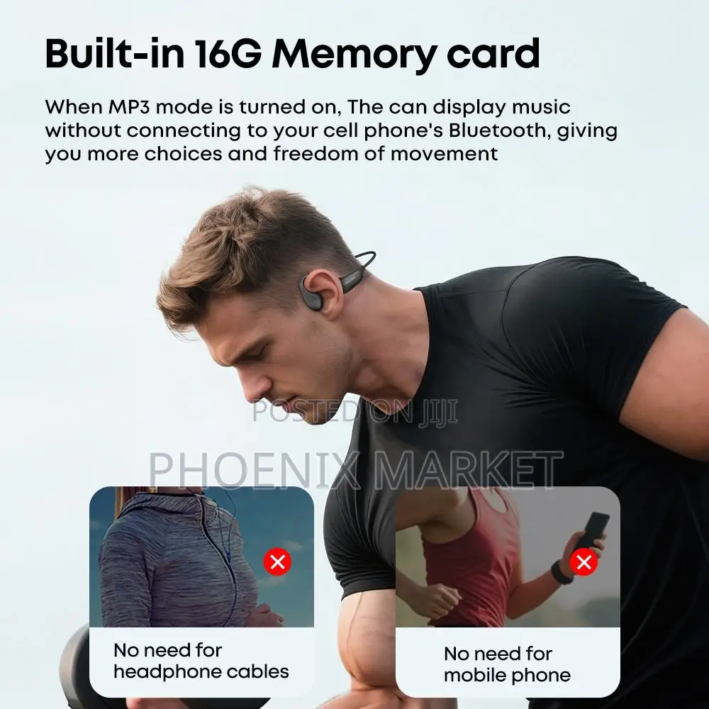 Langsdom IPX-8 Headset Bone Conductor