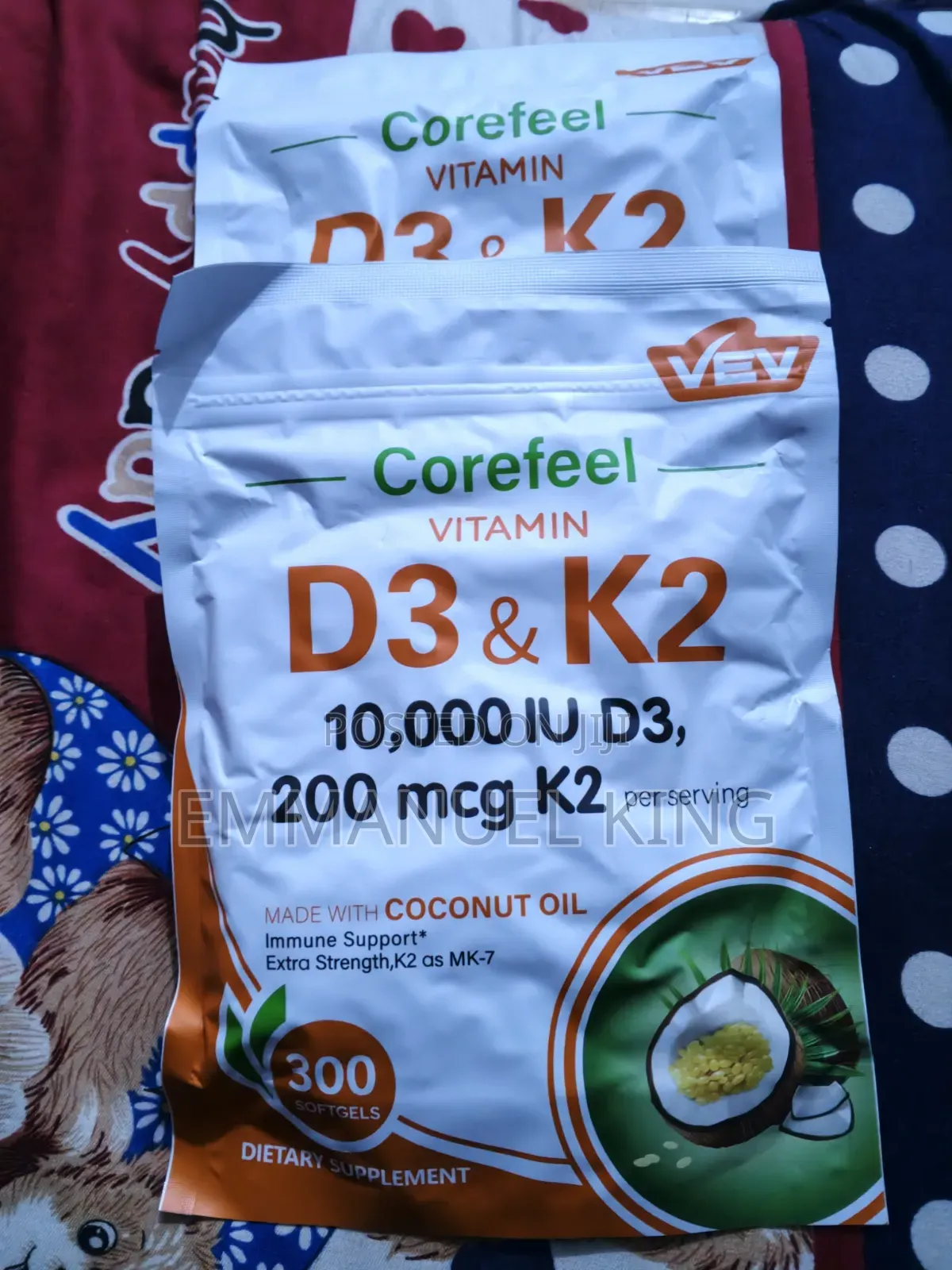 Vitamin D3 + - 300softgels