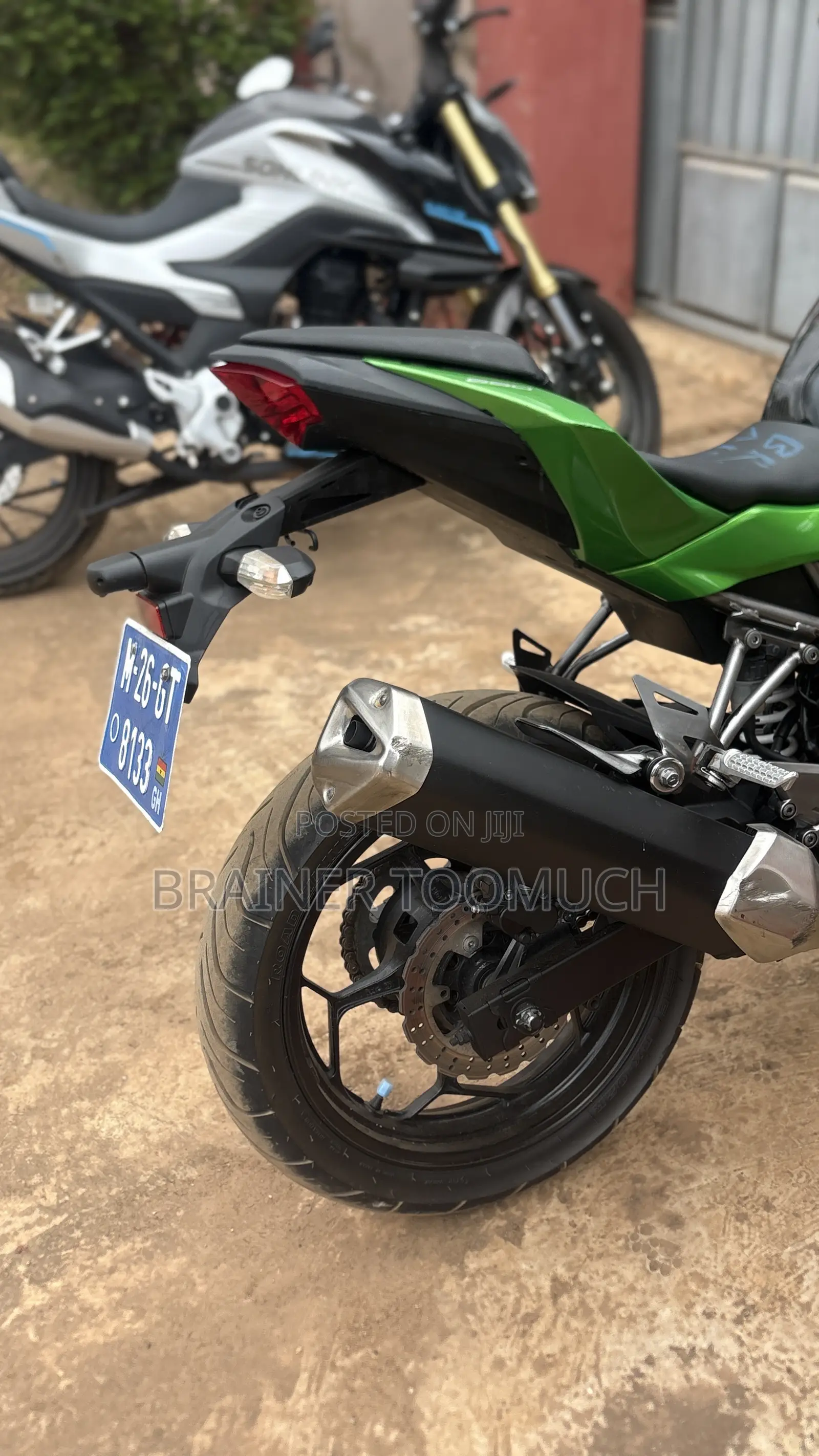 Kawasaki Bike 2015 Green