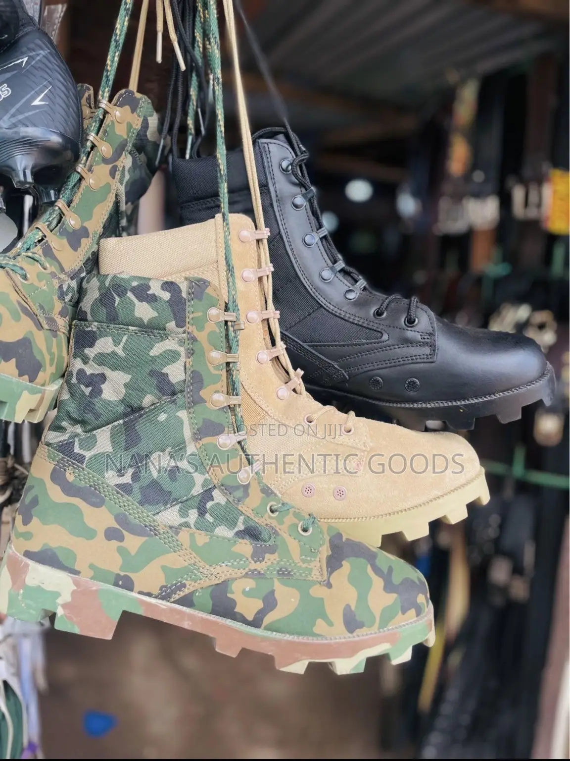 Police, Military and Security Boots