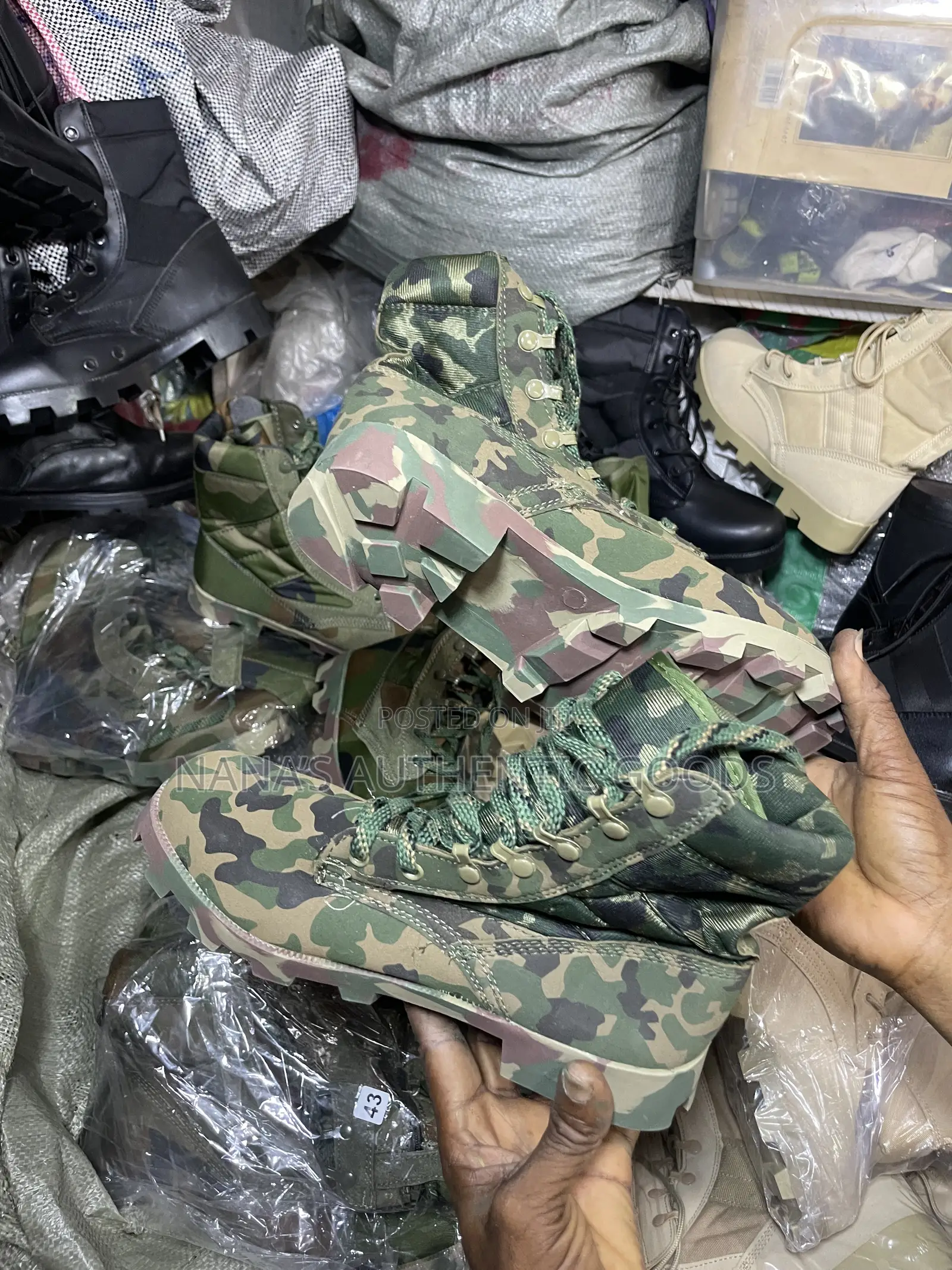Police, Military and Security Boots