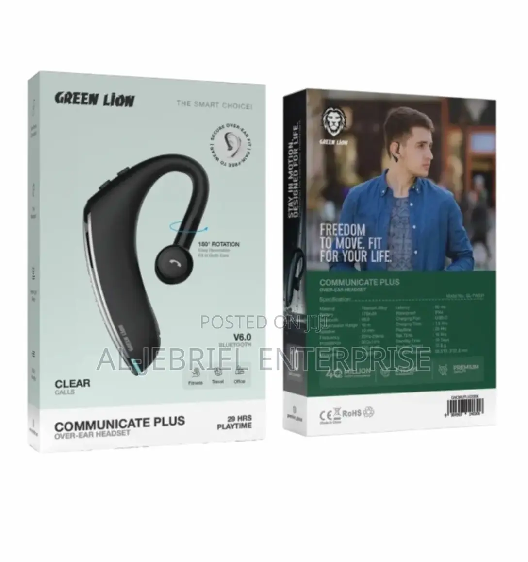 Over-Ear Bluetooth Headset