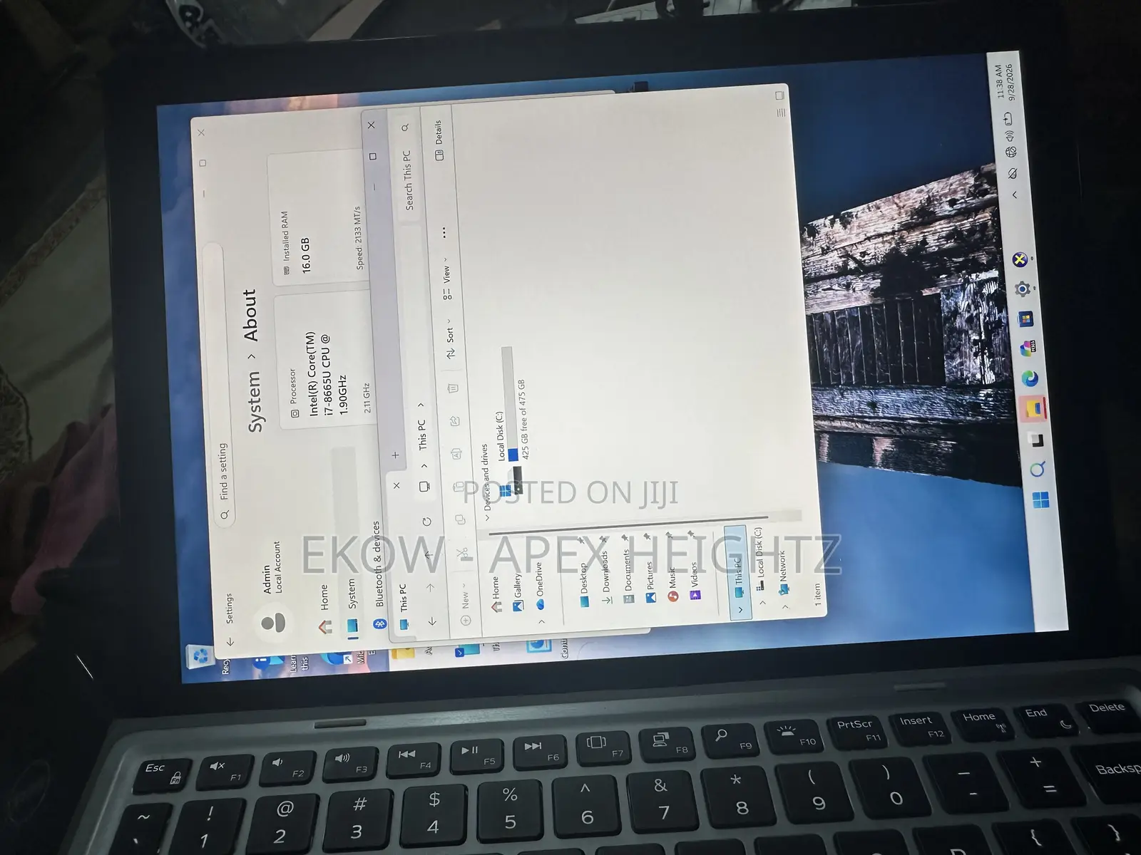 Laptop Dell Latitude 7200 2-in-1 16GB Intel Core i7 SSD 512GB