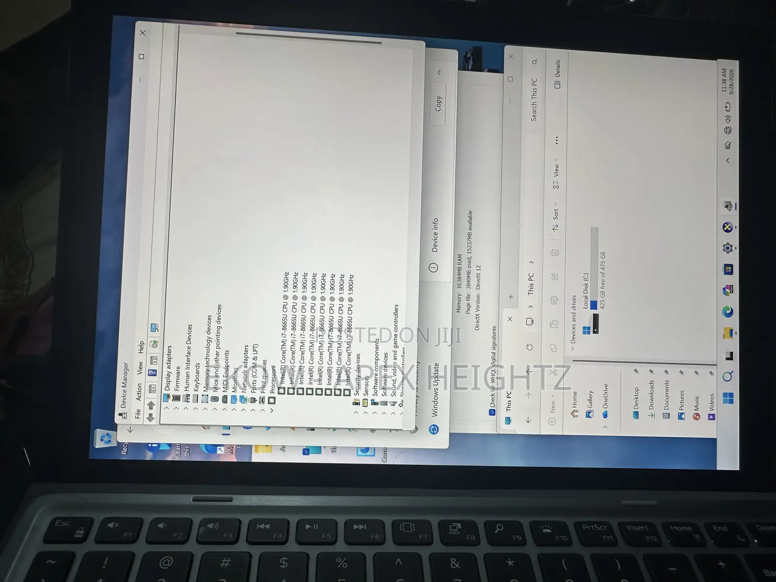 Laptop Dell Latitude 7200 2-in-1 16GB Intel Core i7 SSD 512GB