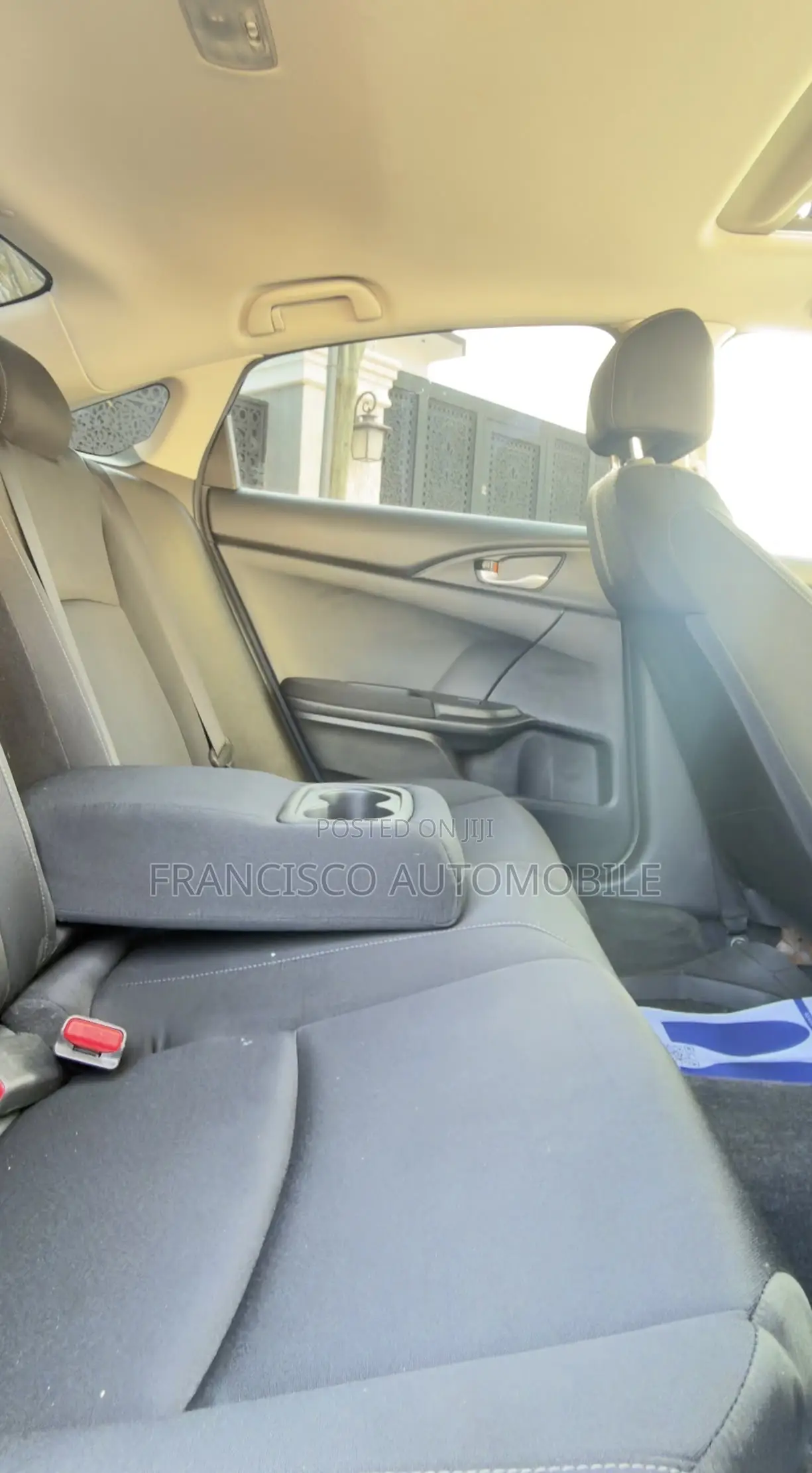 Honda Civic EX 4dr Sedan (1.5L 4cyl) 2016 Black