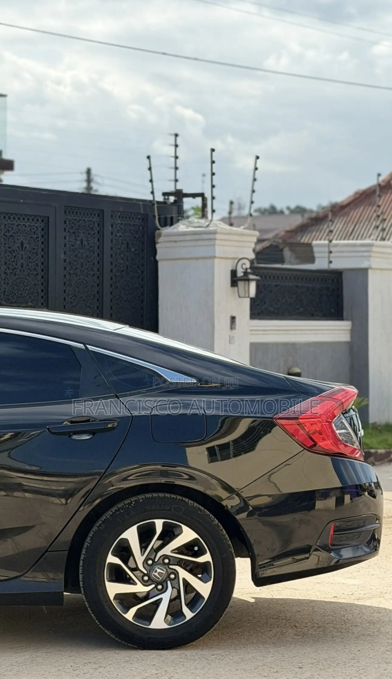 Honda Civic EX 4dr Sedan (1.5L 4cyl) 2016 Black
