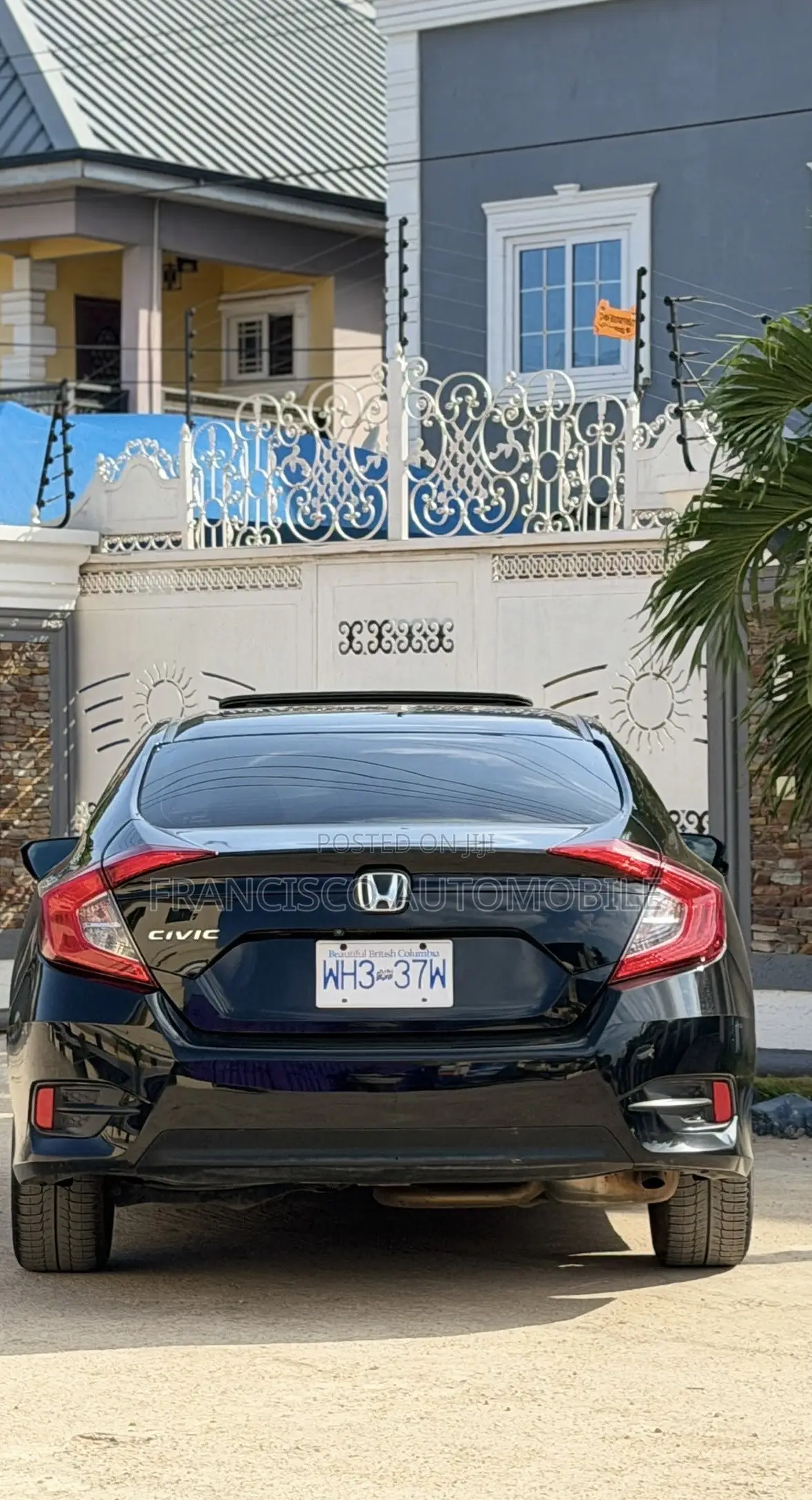 Honda Civic EX 4dr Sedan (1.5L 4cyl) 2016 Black