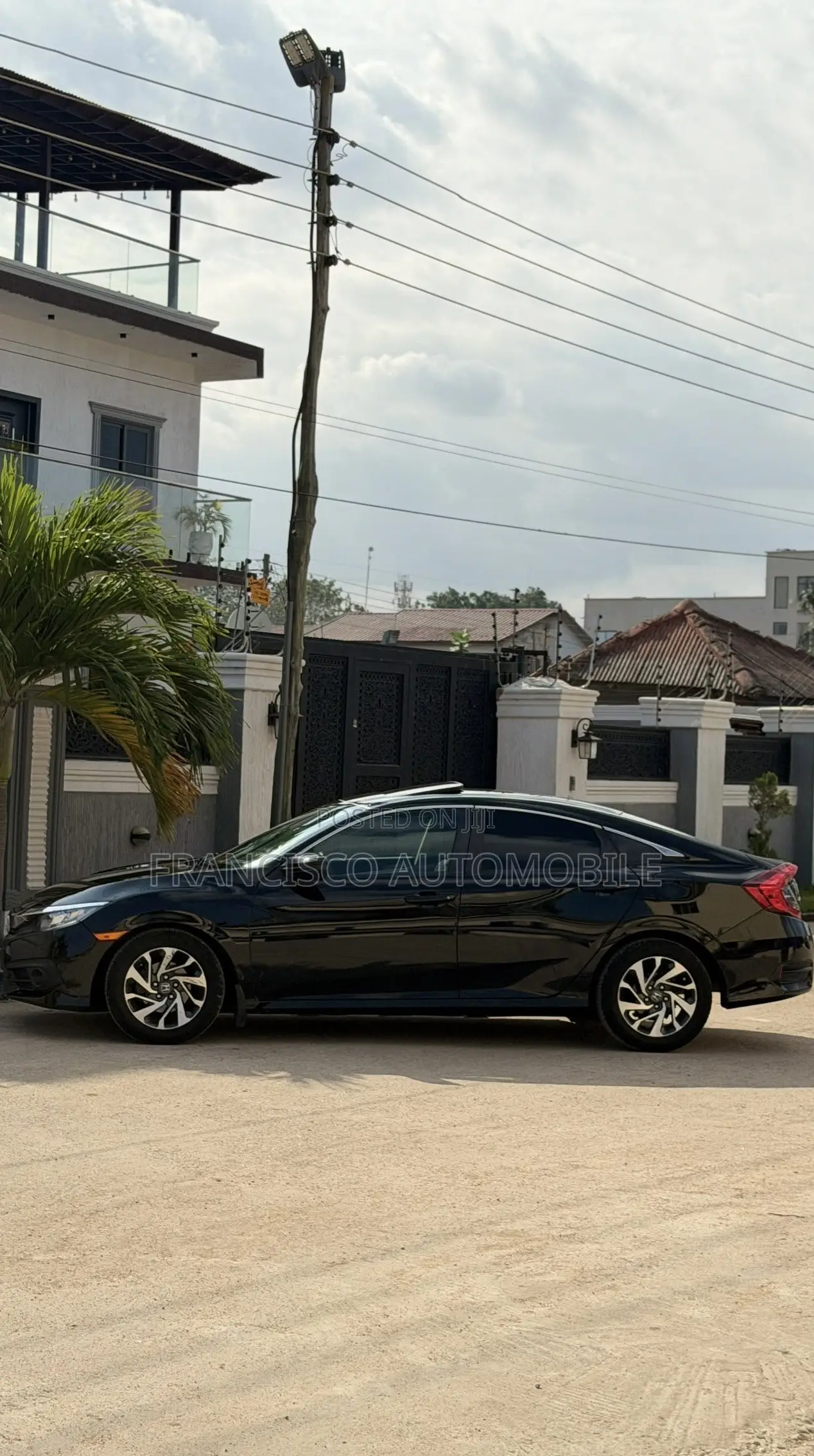 Honda Civic EX 4dr Sedan (1.5L 4cyl) 2016 Black
