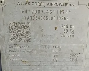 Atlas Copco Compressor for Sale