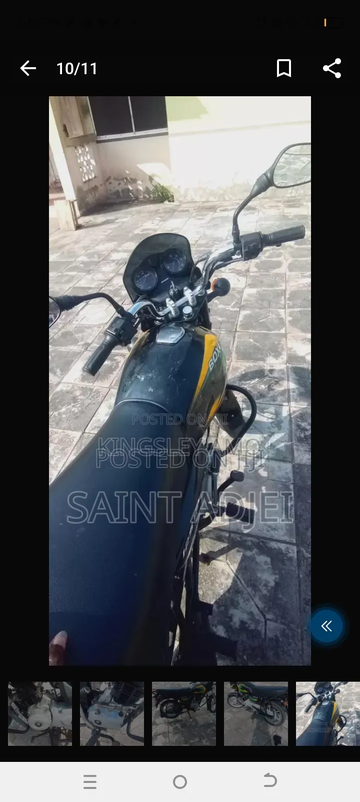 Bajaj Boxer 125 2023 Black