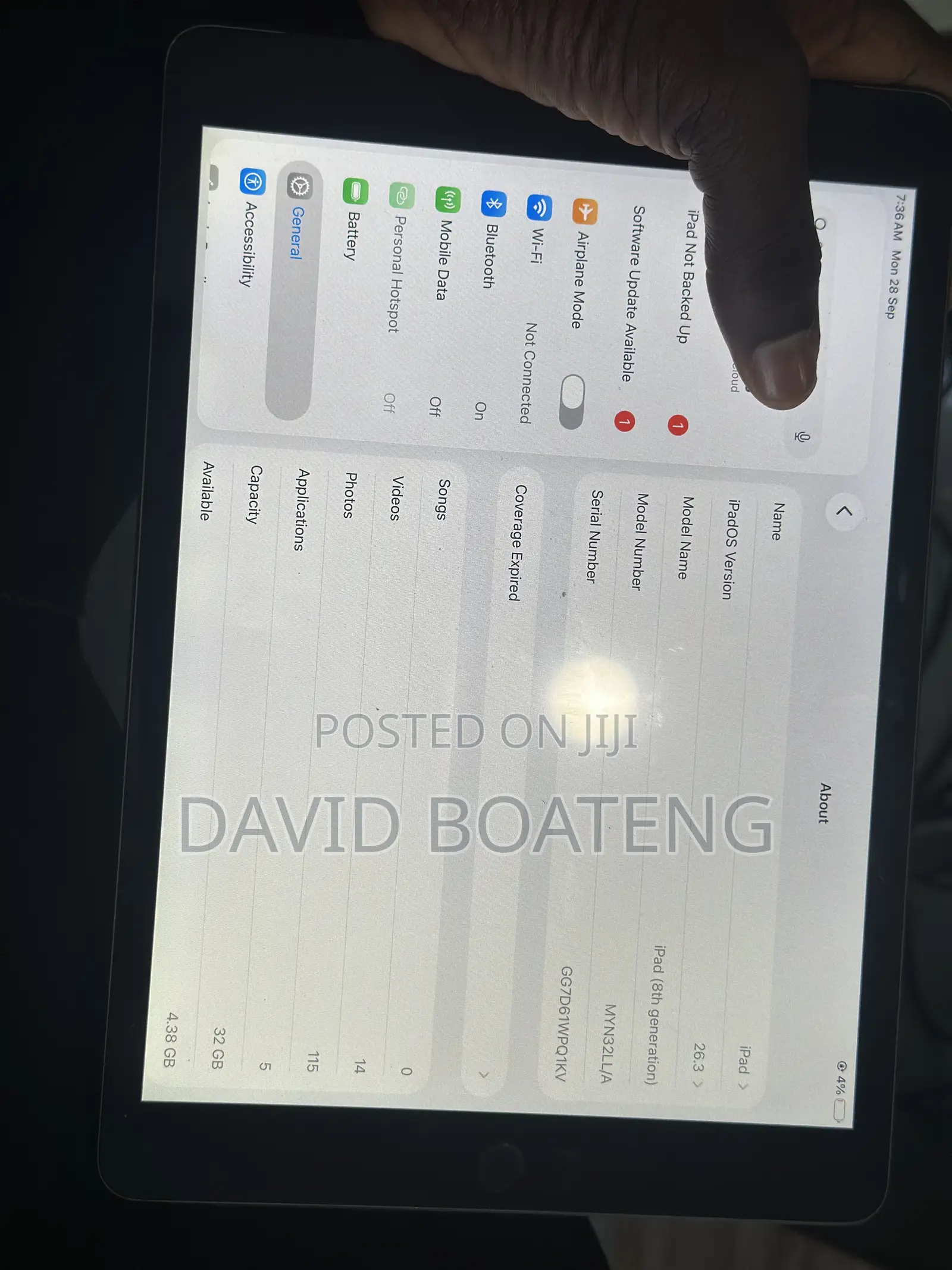Apple iPad Wi-Fi +3G 32 GB Gray