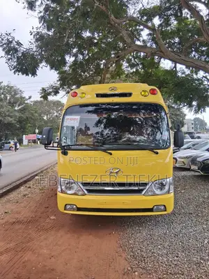 Hyundai County 2015 Yellow