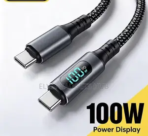 Type C to Type C Cable 100W PD Fast Charging USB C- C Display Cable