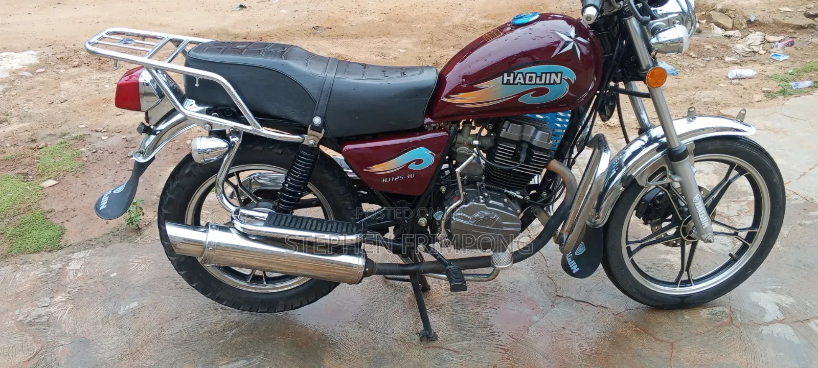 Haojin HJ125 2026 Brown