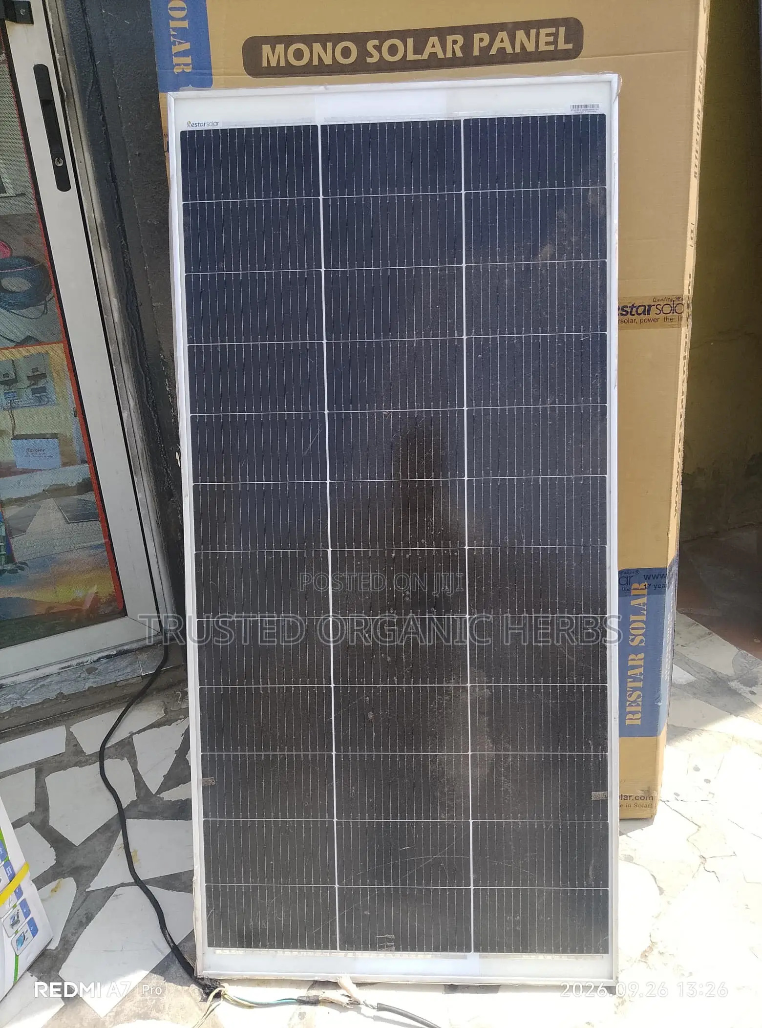 Portable Power Station With Solar Panel ( High Quality)