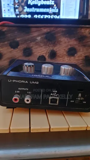 Beringer Sound Card and Lead Guitar