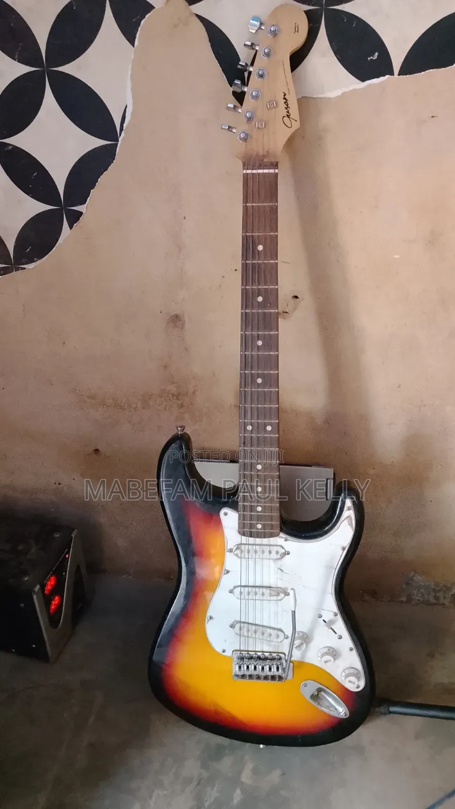 Beringer Sound Card and Lead Guitar