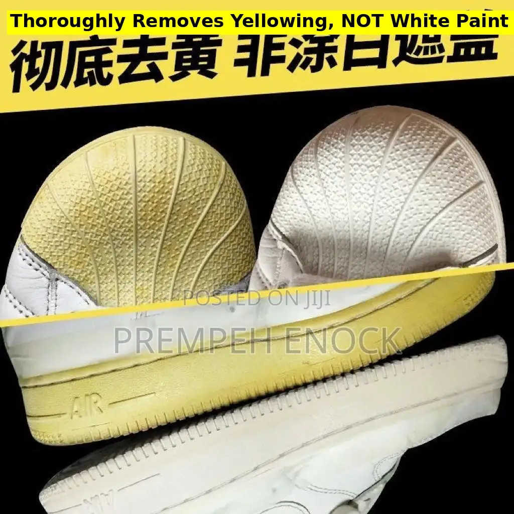 Shoe Sole Edge Oxidase Whitening and Brightening Agent for White Shoes