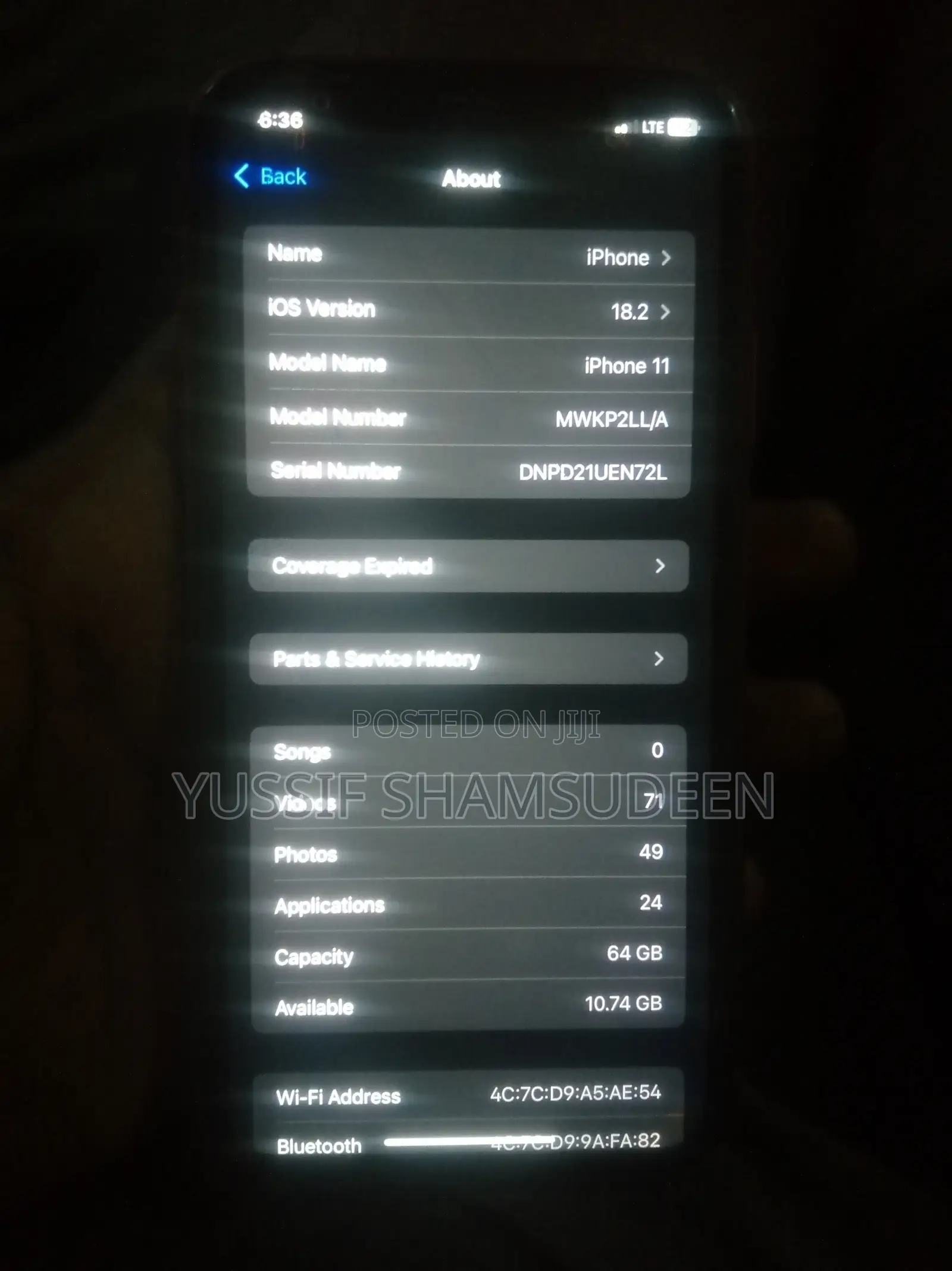 Apple iPhone 11 64 GB Blue
