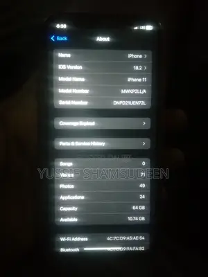 Apple iPhone 11 64 GB Blue