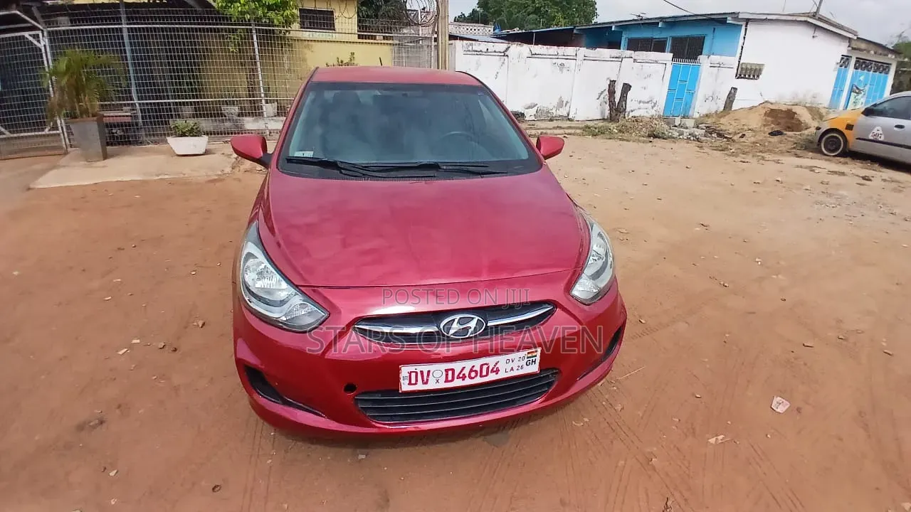 Hyundai Accent 2015 Red
