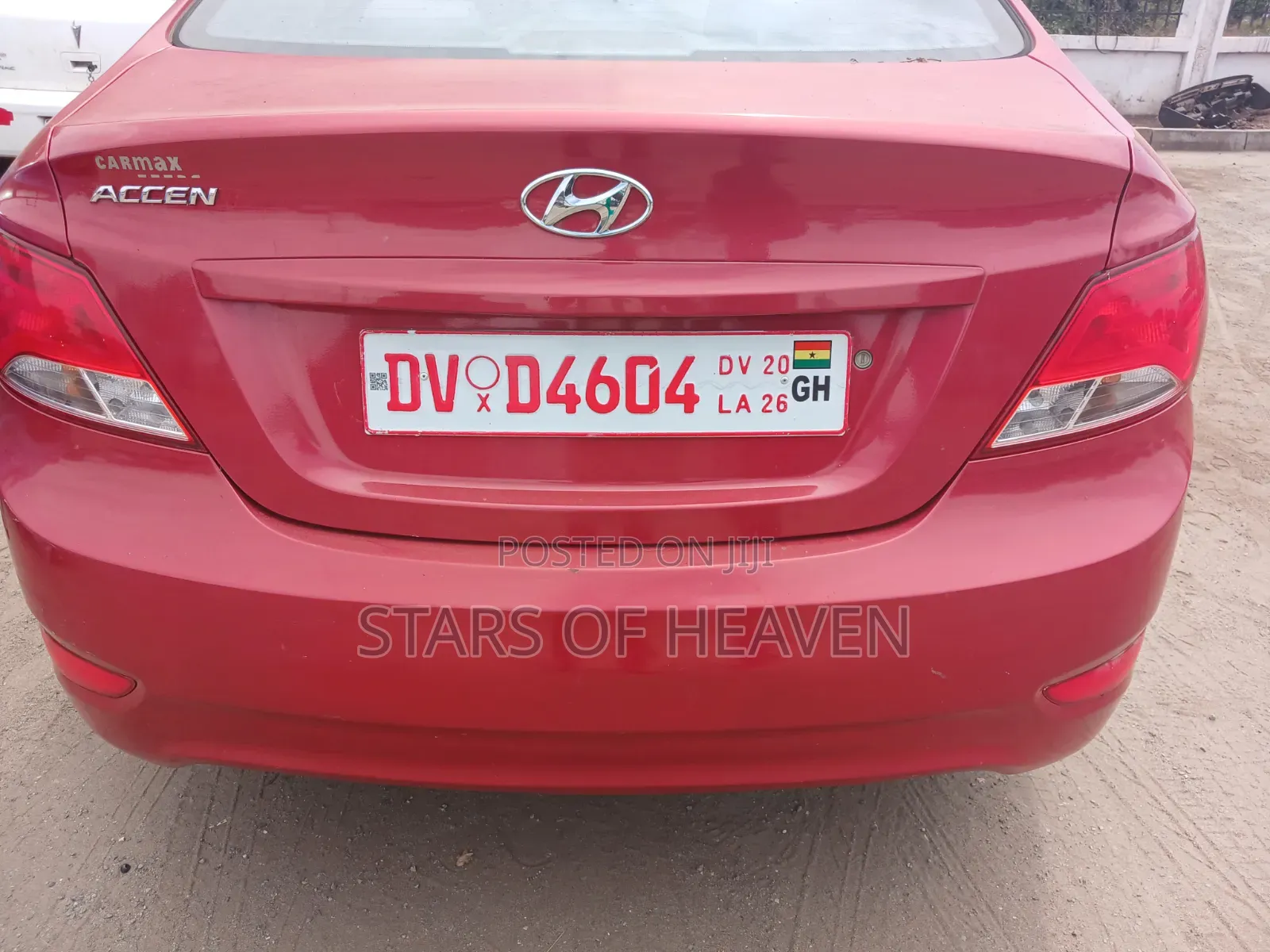 Hyundai Accent 2015 Red
