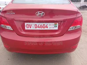 Hyundai Accent 2015 Red