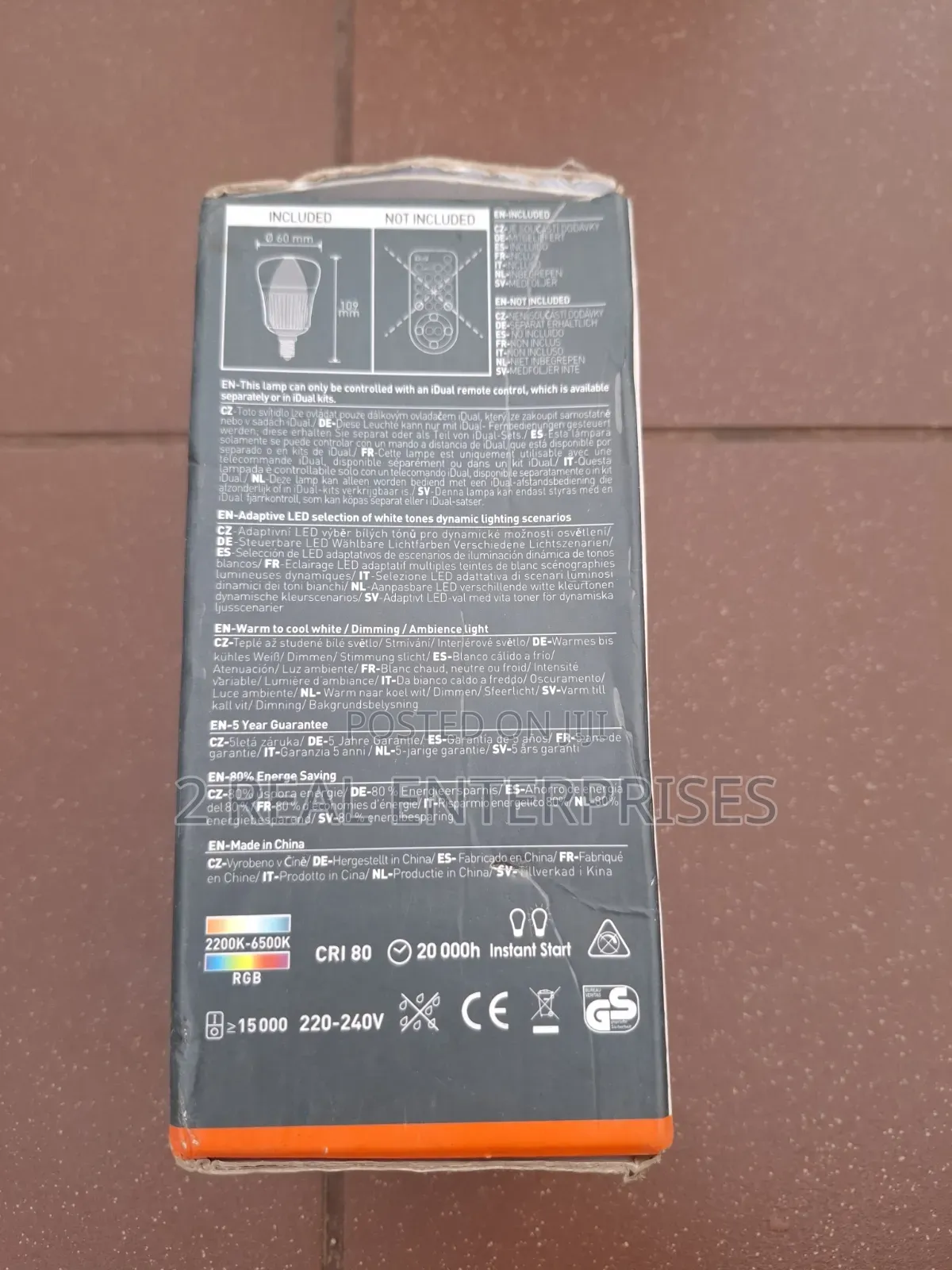 Jedi Lighting iDual Smart LED Light Bulb System