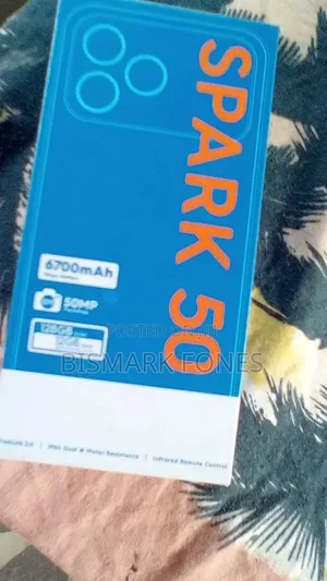 New Tecno Spark 50 128 GB Gold