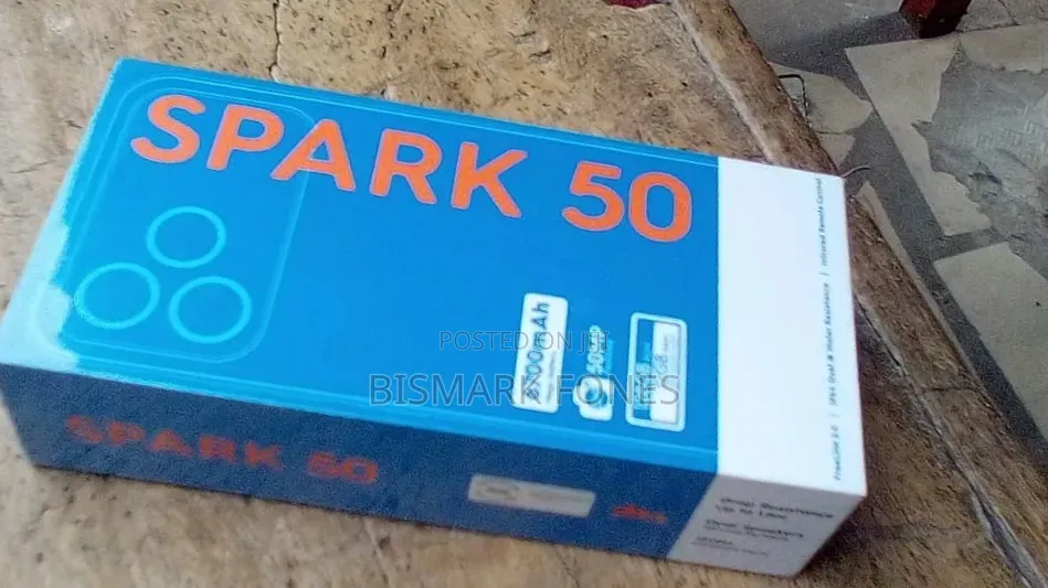 New Tecno Spark 50 128 GB Gold
