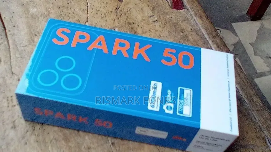 New Tecno Spark 50 128 GB Gold