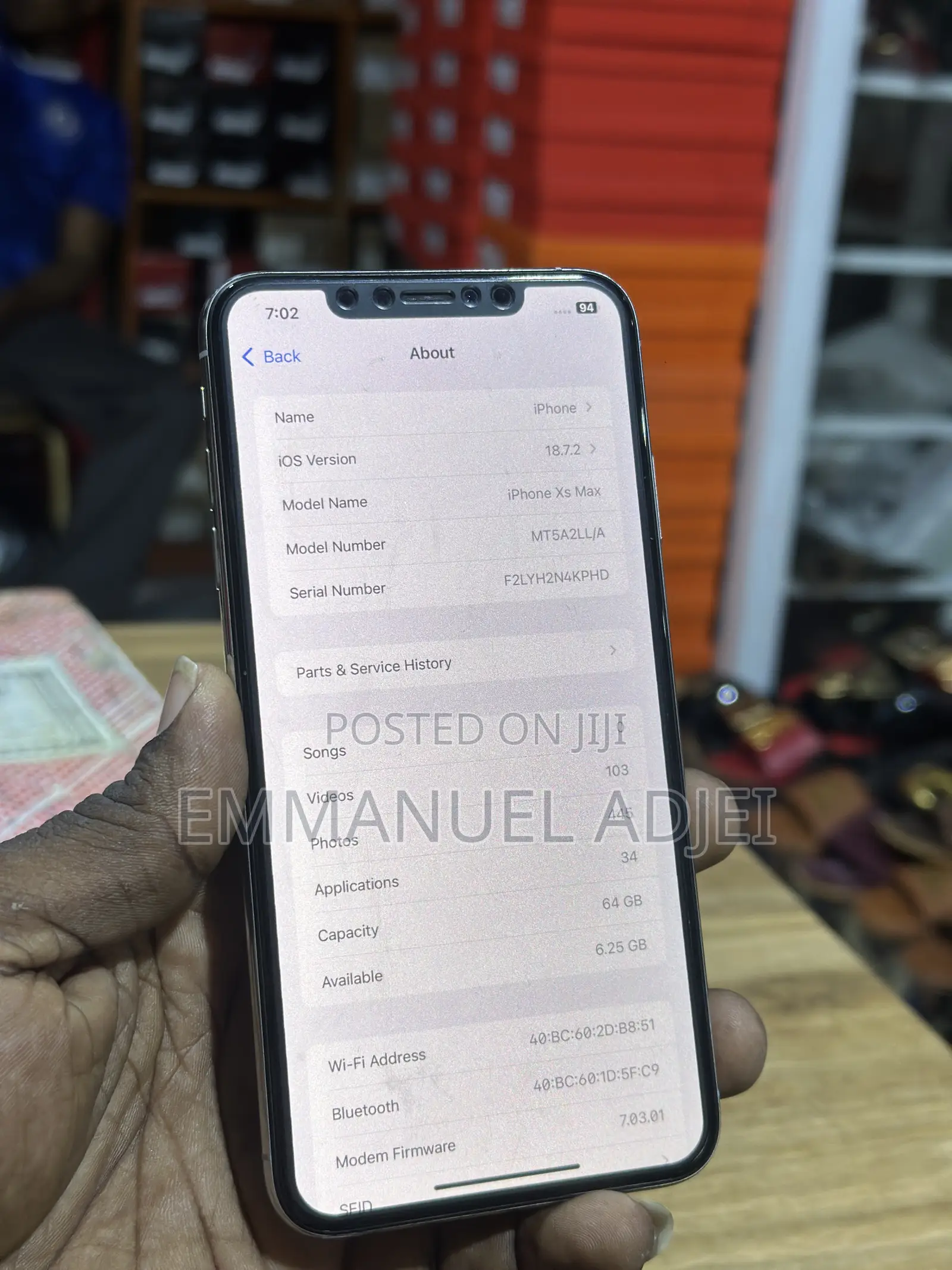 Apple iPhone XS Max 64 GB White