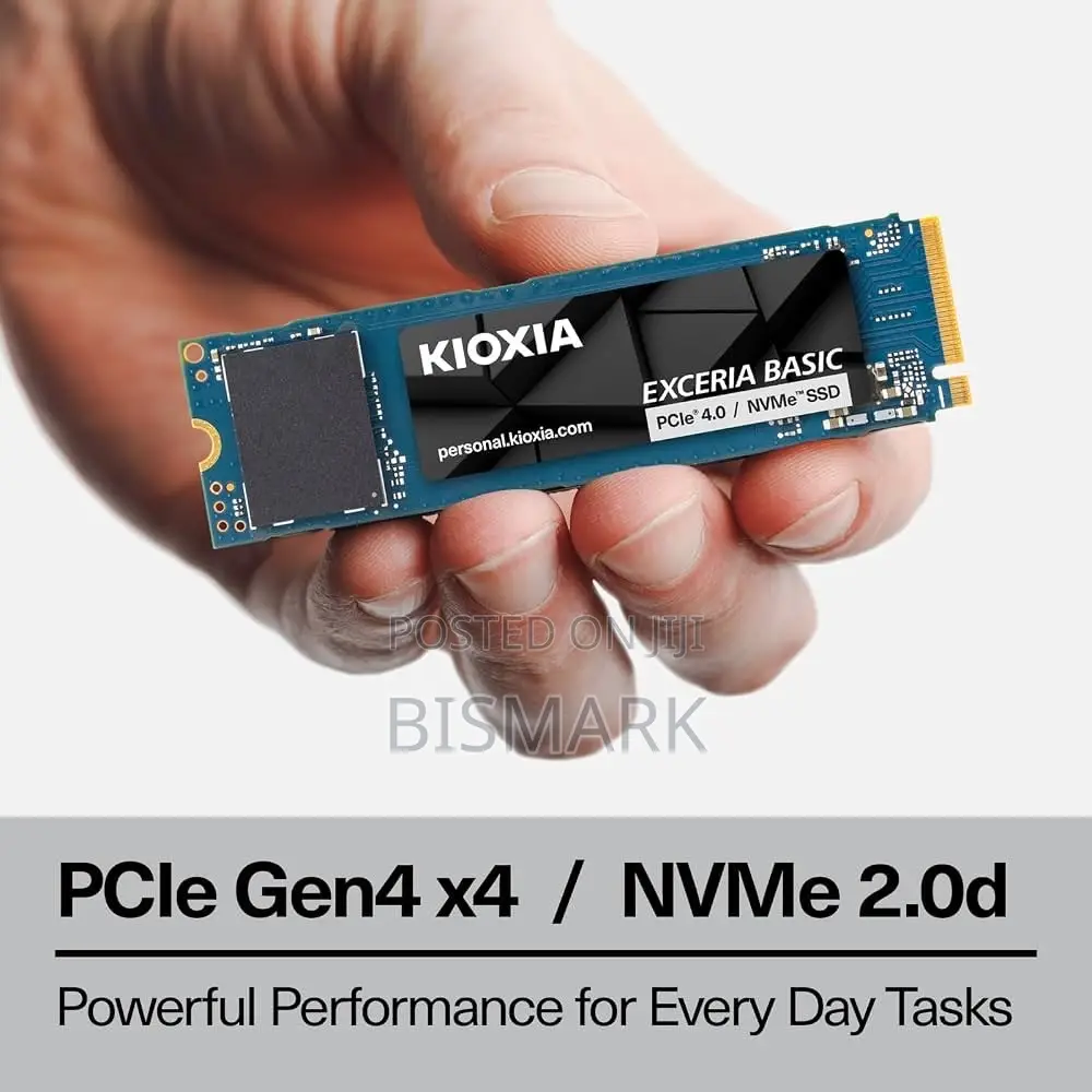 KIOXIA EXCERIA BASIC – 1TB M.2 2280 NVMe SSD – PCIe 4.0,