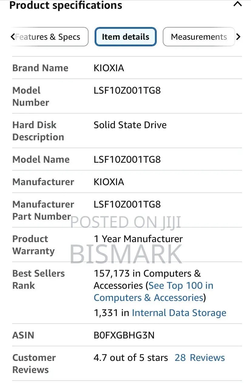 KIOXIA EXCERIA BASIC – 1TB M.2 2280 NVMe SSD – PCIe 4.0,