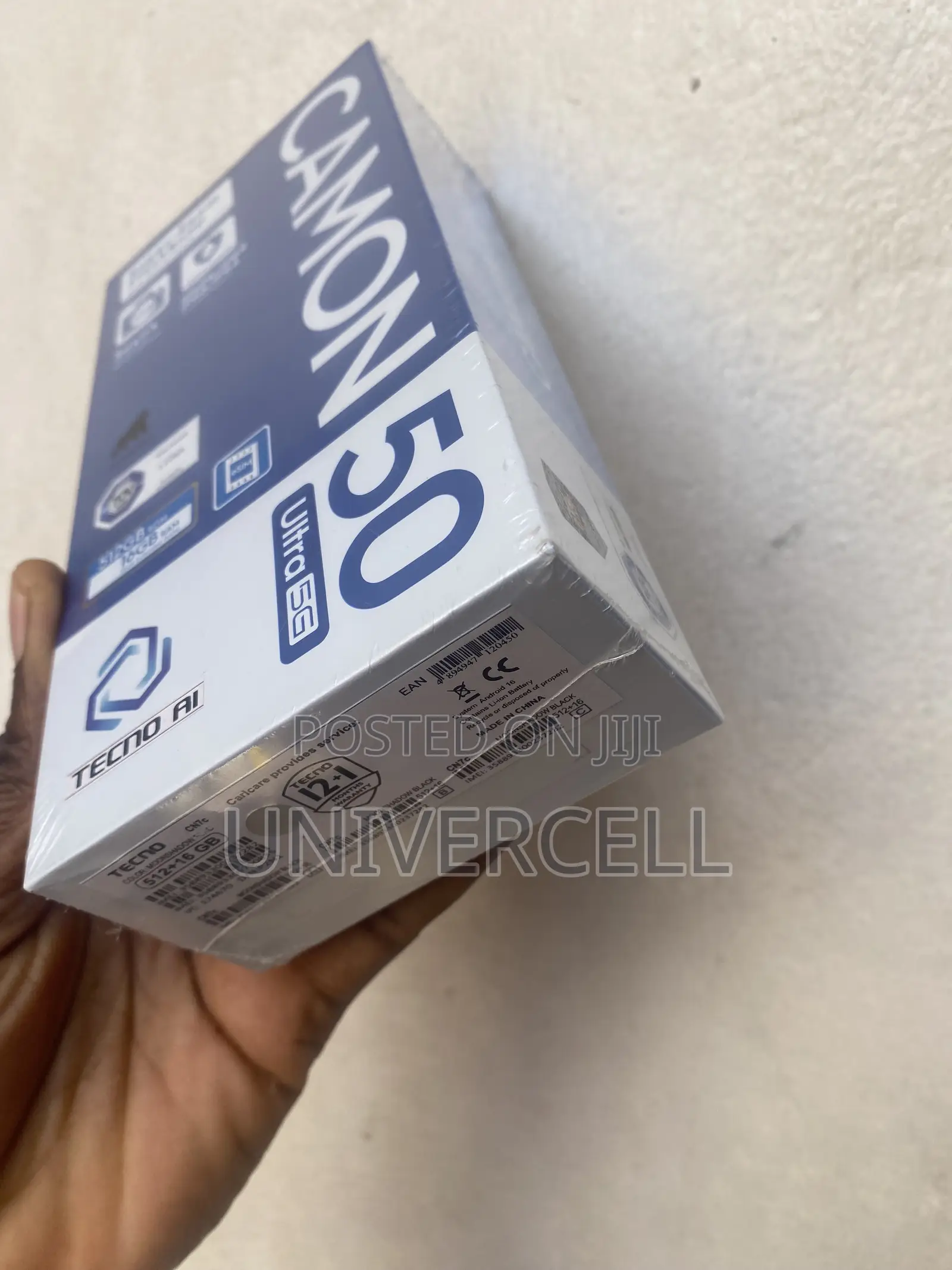 New Tecno Camon 50 Ultra 512 GB Black