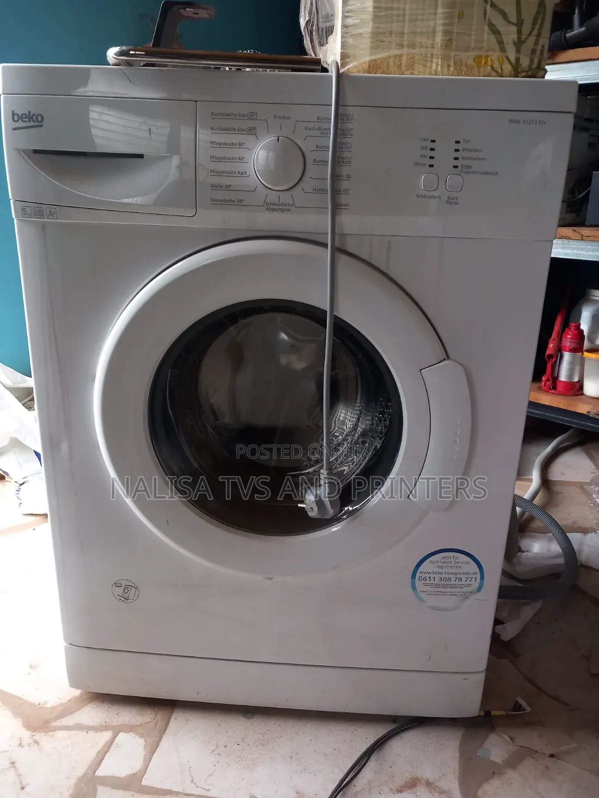Beko Washing Machine Home Used - Almost New