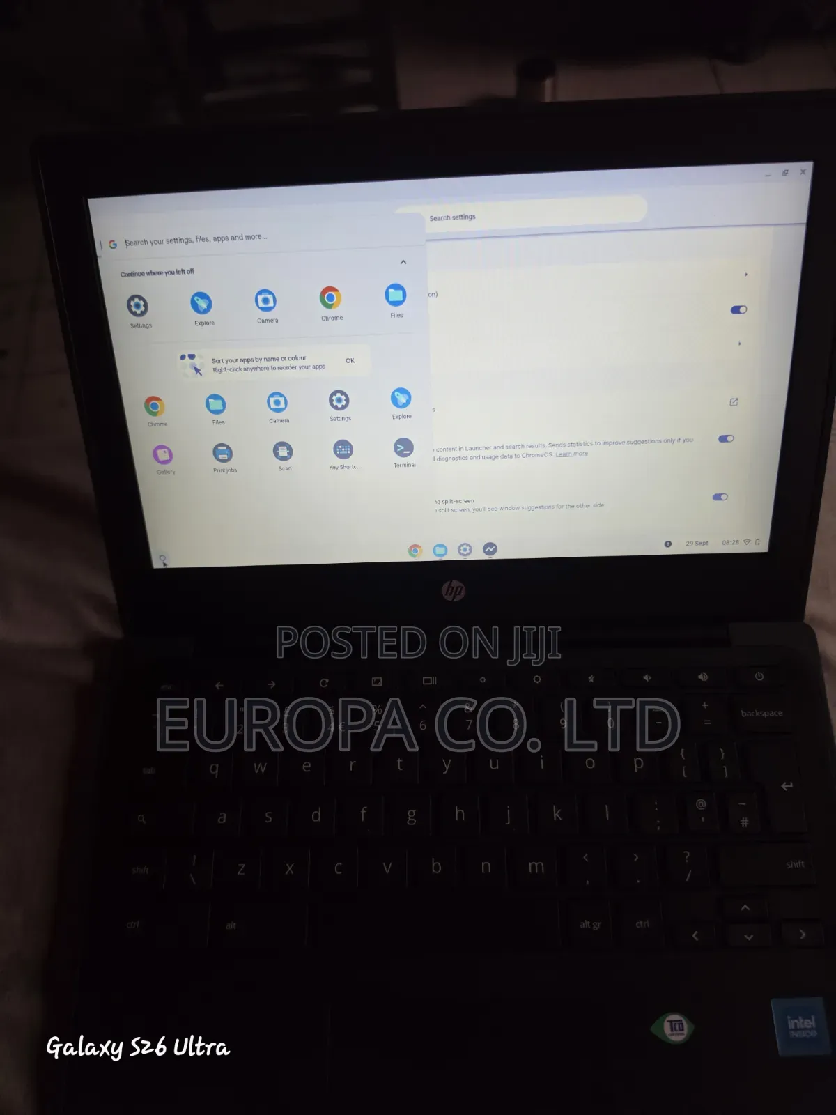 New Laptop HP Chromebook 11 4GB Intel eMMC 60GB