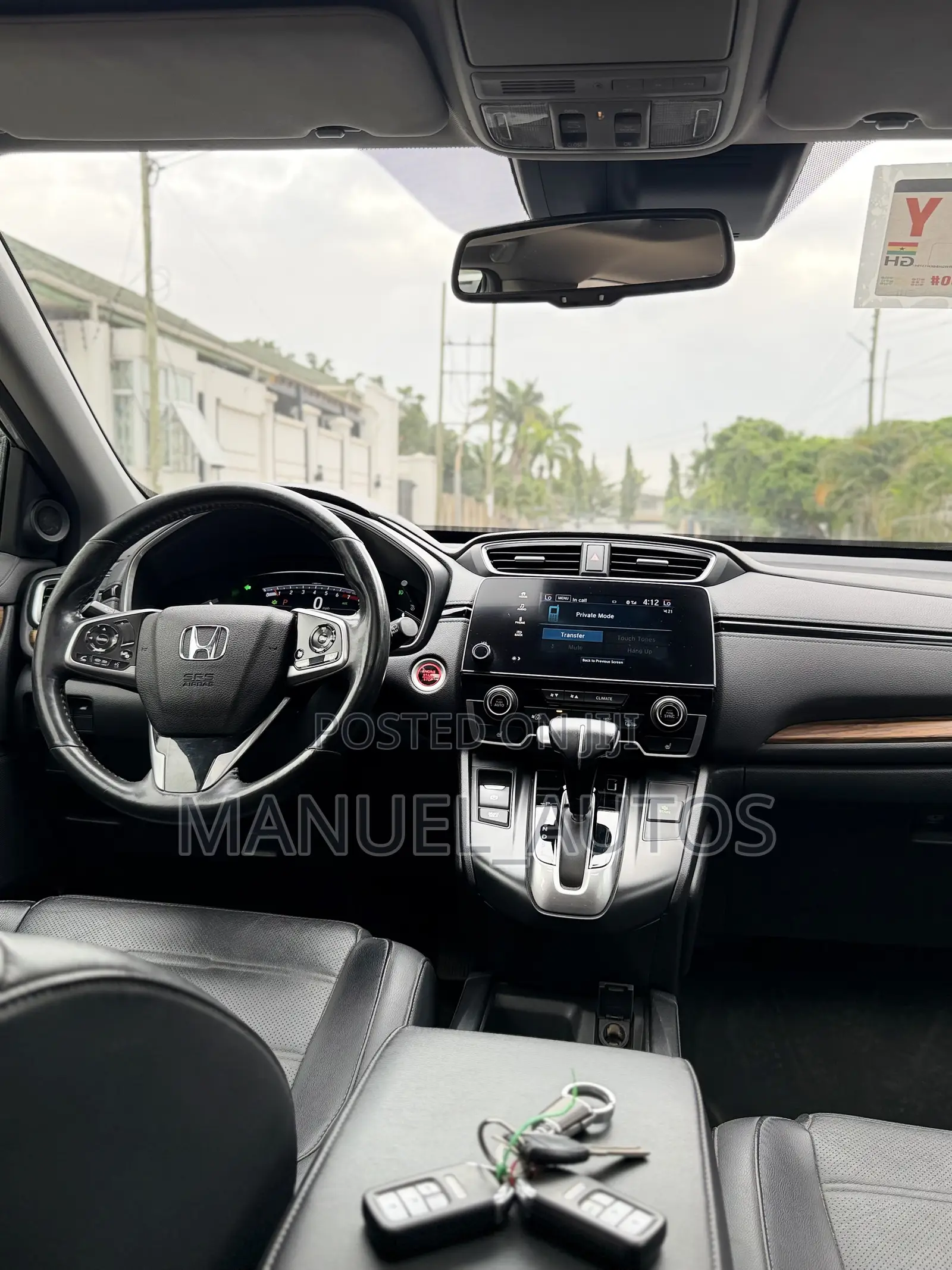 Honda CR-V EX-L AWD 2019 Silver