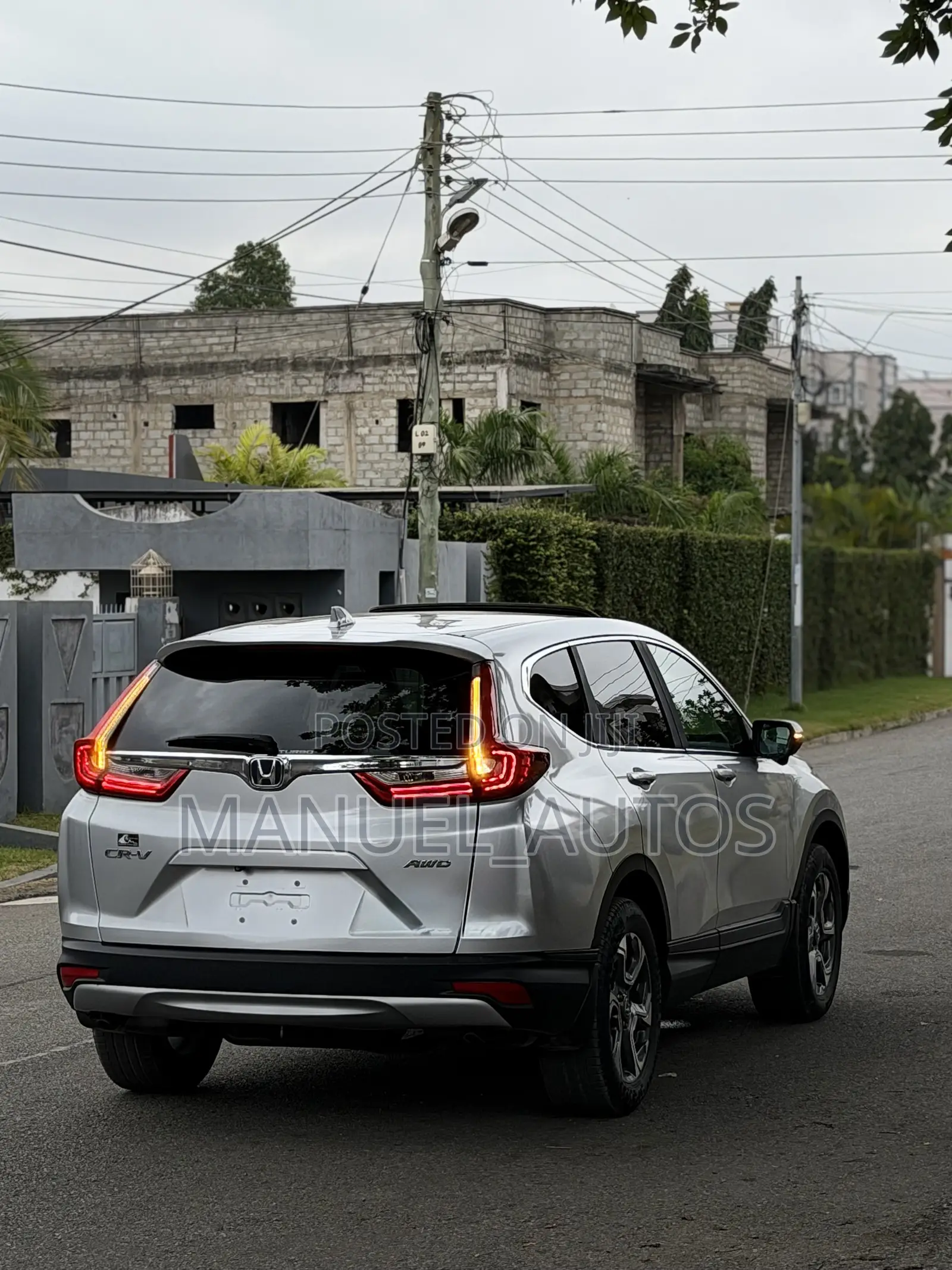 Honda CR-V EX-L AWD 2019 Silver