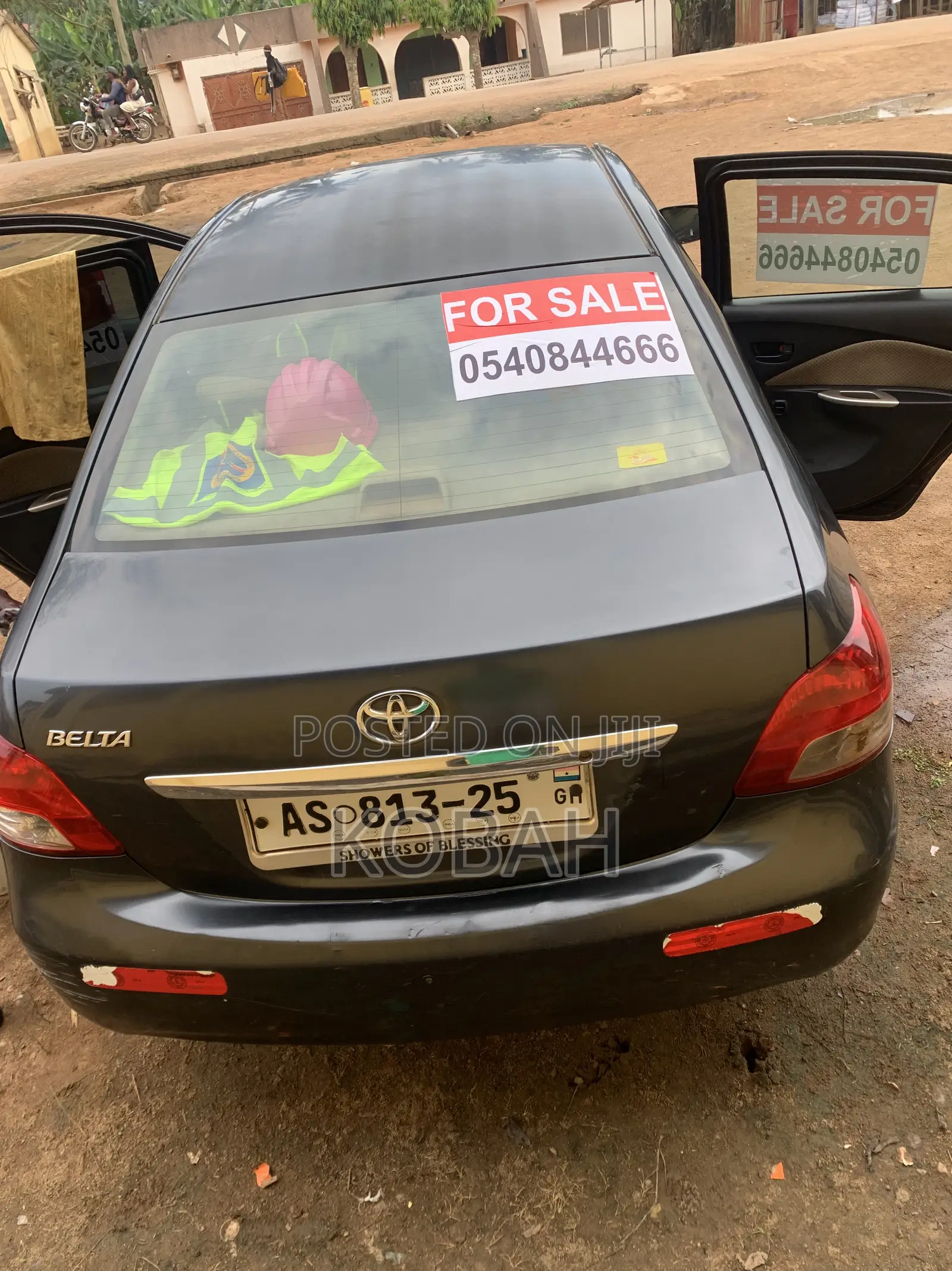 Toyota Belta 2012 Gray