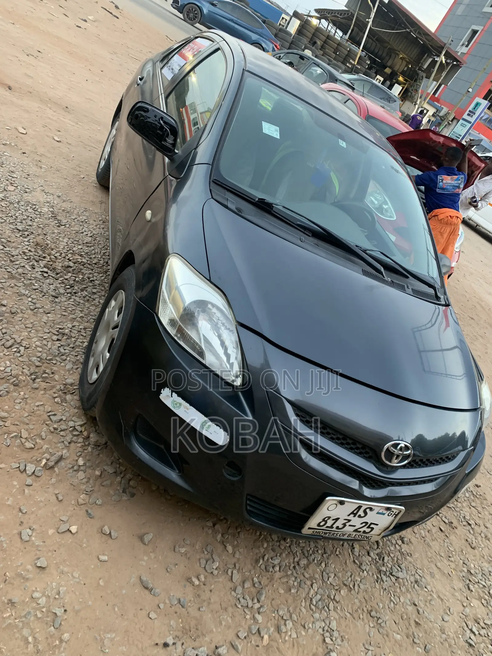 Toyota Belta 2012 Gray