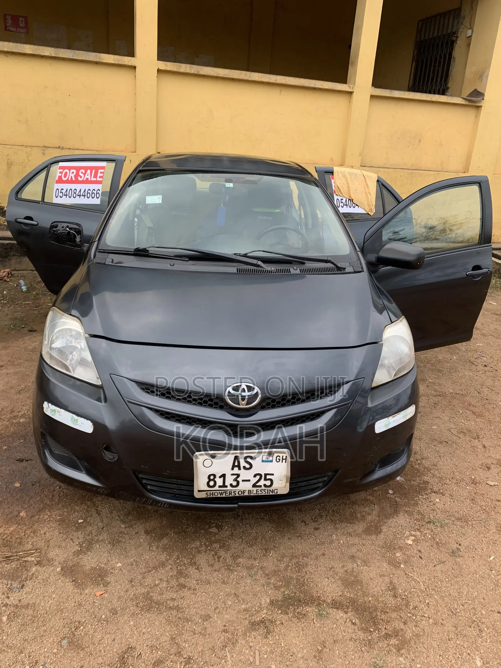 Toyota Belta 2012 Gray