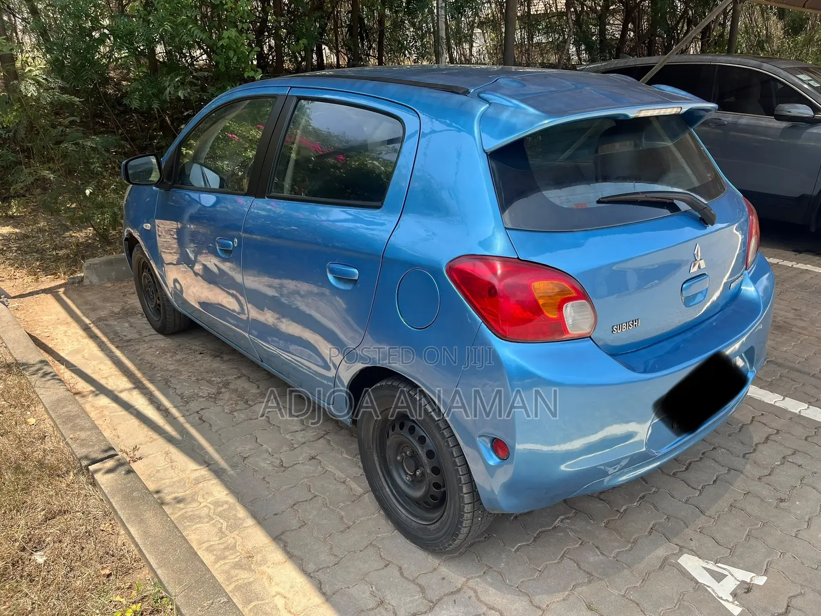 Mitsubishi Mirage 2014 Blue