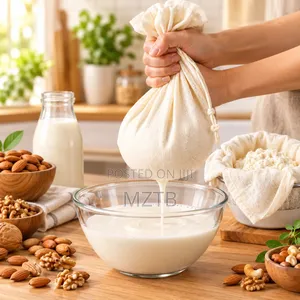 Reusable Cotton Juice Strainer Bag