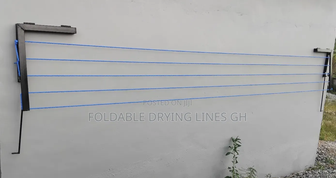 5 Ropes 2 Support Extended Arm Foldable Drying Line