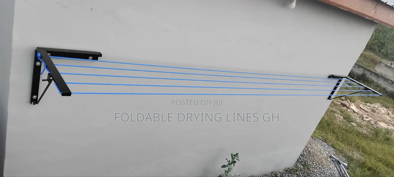 5 Ropes 2 Support Extended Arm Foldable Drying Line