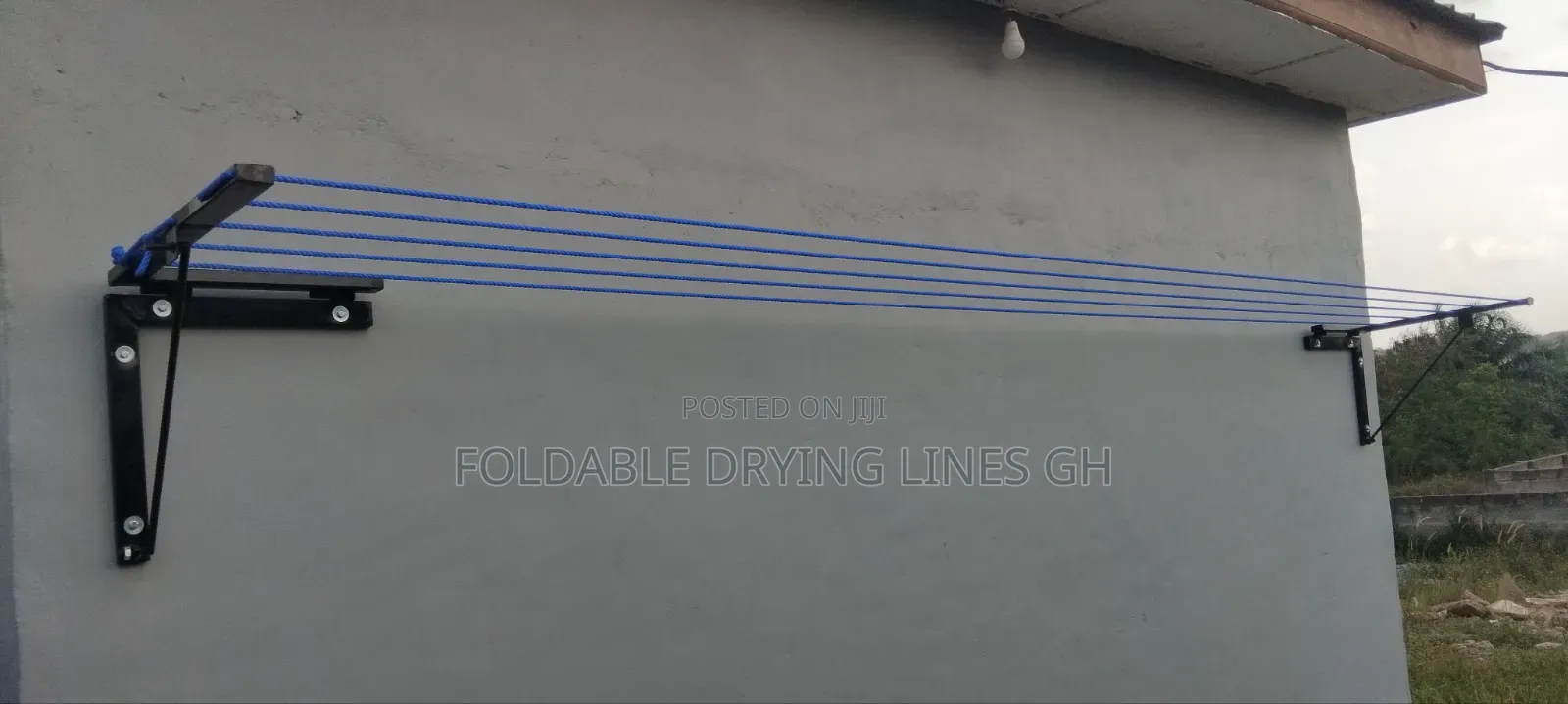 5 Ropes 2 Support Extended Arm Foldable Drying Line