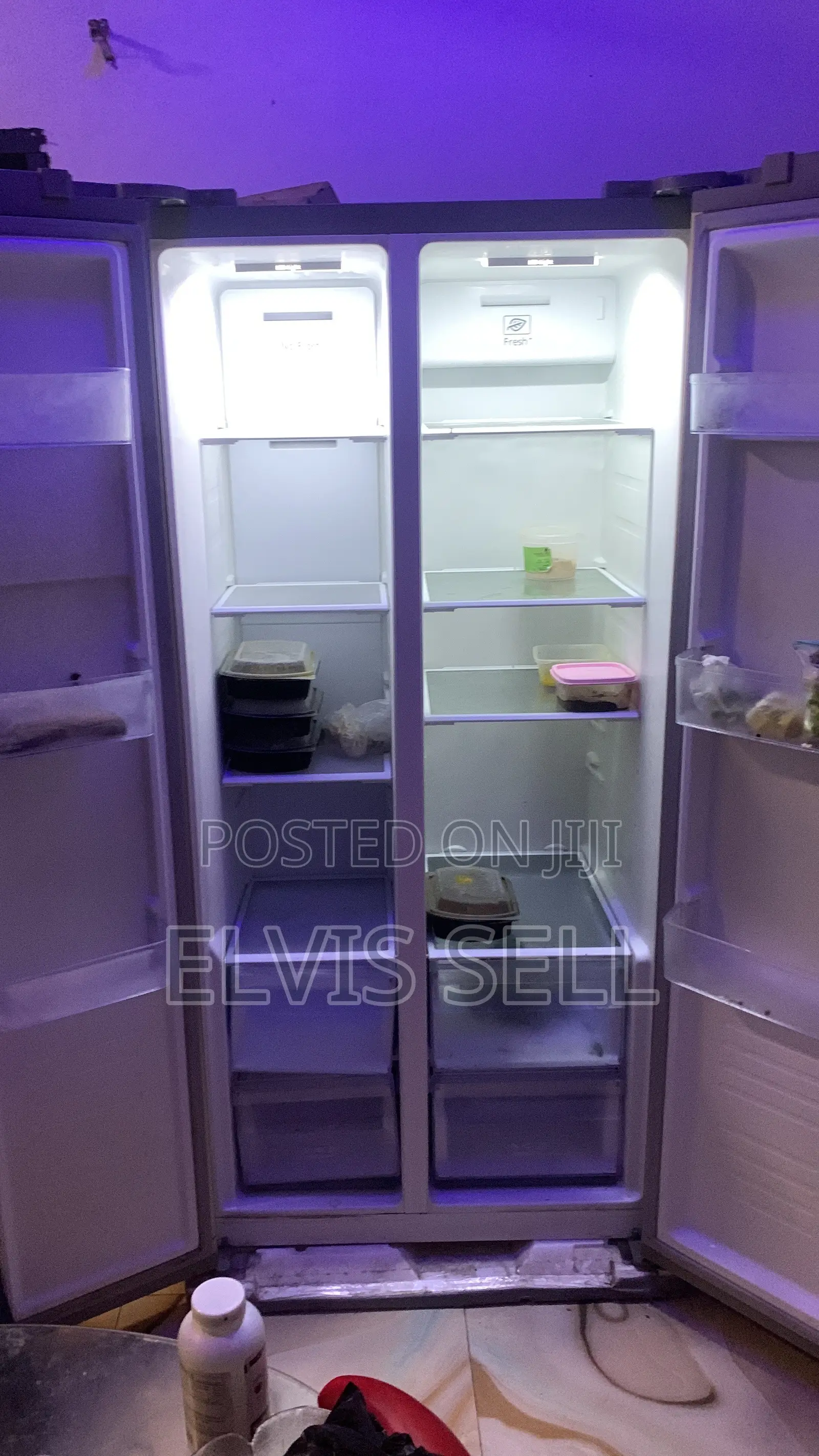 Side by Side Fridge for Sale With Defrosting Technology)