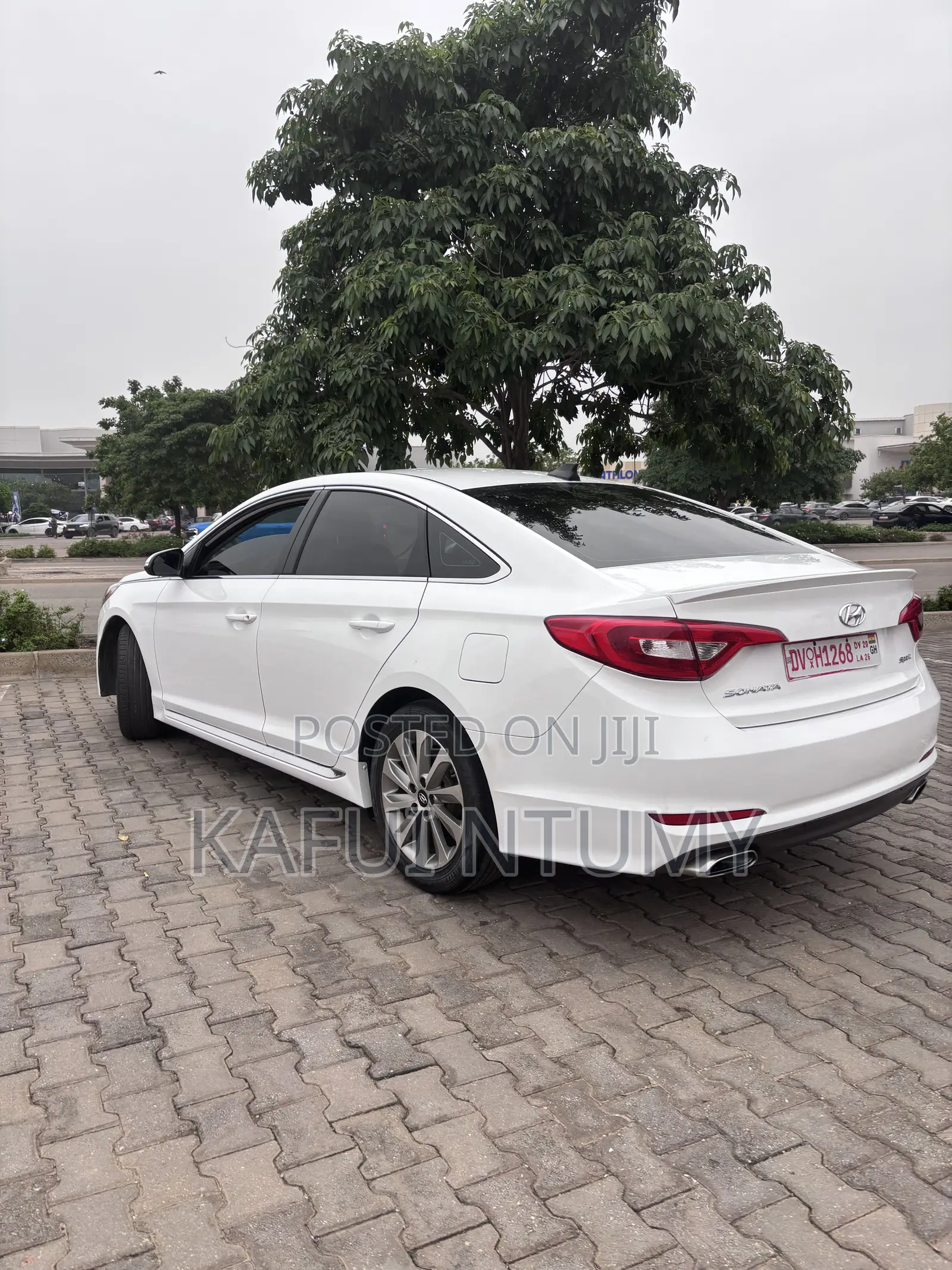 Hyundai Sonata Sport Sedan FWD (2.4L 4cyl 6A) 2017 White